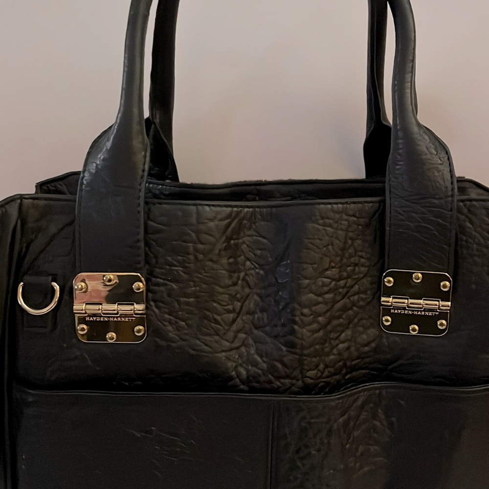 Hayden Harnett expandable leopard-print haircalf satchel - Picture 10 of 16